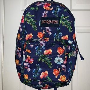 Jan sport flower backpack